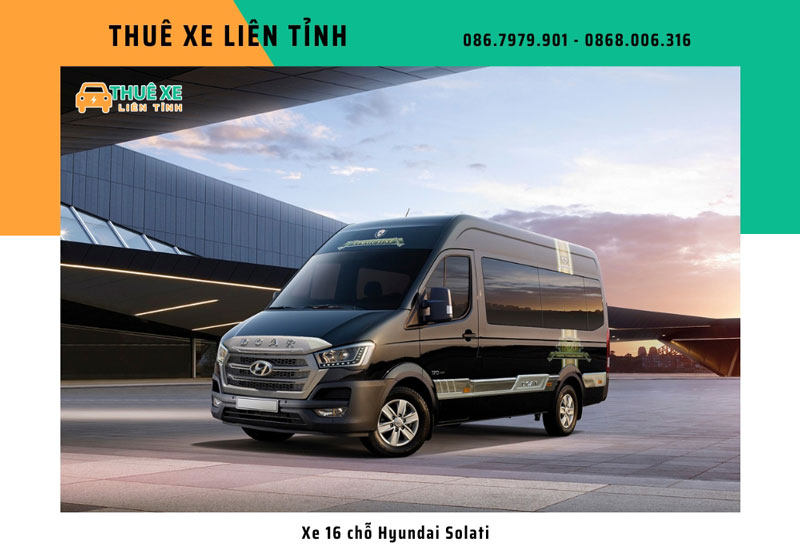 Thuê xe ô tô 16 chỗ Hyundai Solati có tài xế