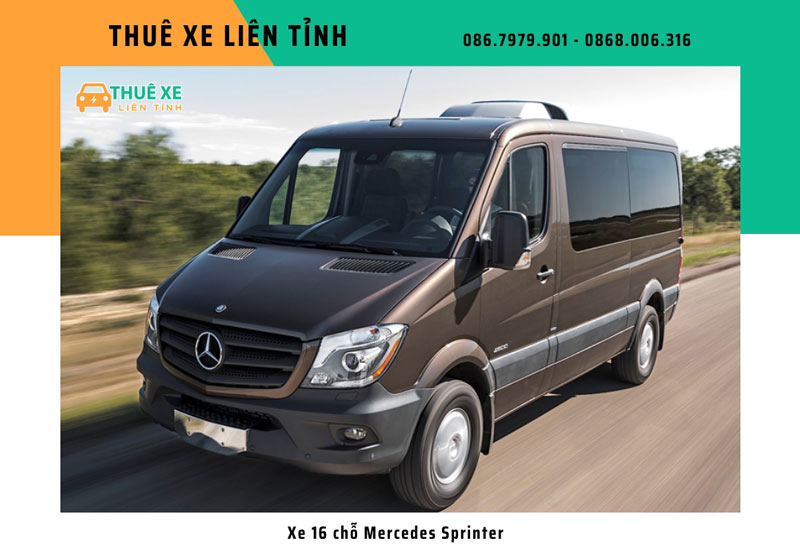 Thuê xe 16 chỗ Mercedes Sprinter