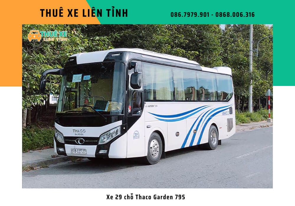 Thuê xe 29 chỗ Thaco Có Tài Xế