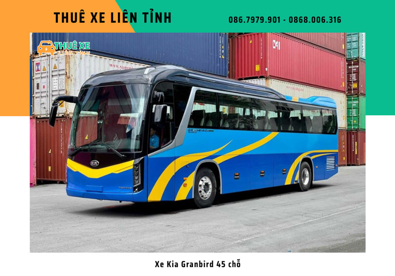 Cho thuê xe Kia Granbird 45 chỗ​ có tài xế 