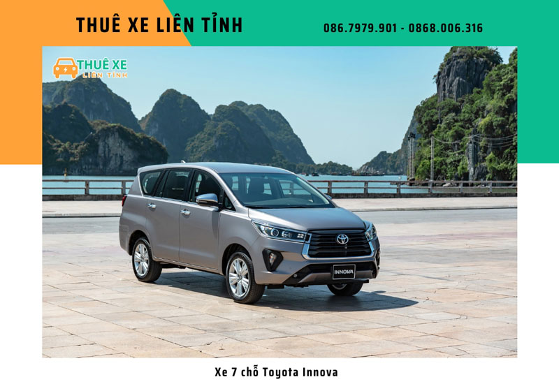 Cho thuê xe 7 chỗ có tài xế Toyota Innova