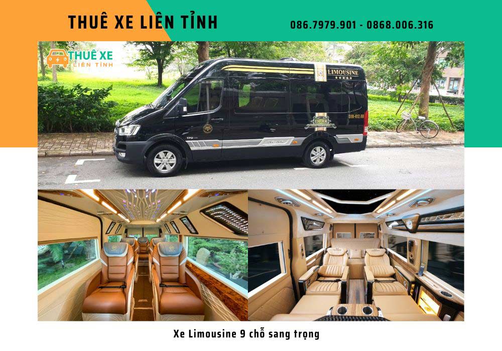 Cho thuê xe Limousine 9 chỗ có tài xế 