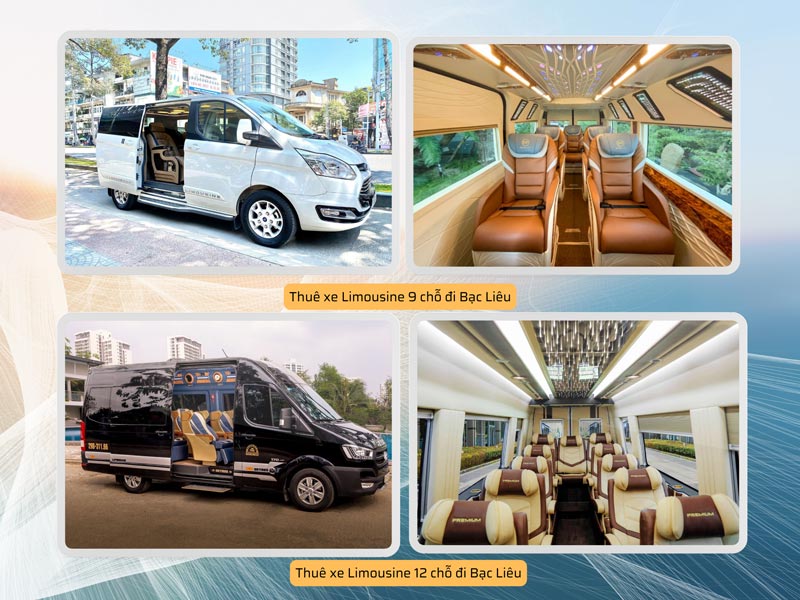 Dịch vụ thuê xe Limousine đi Bạc Liêu từ Sài Gòn