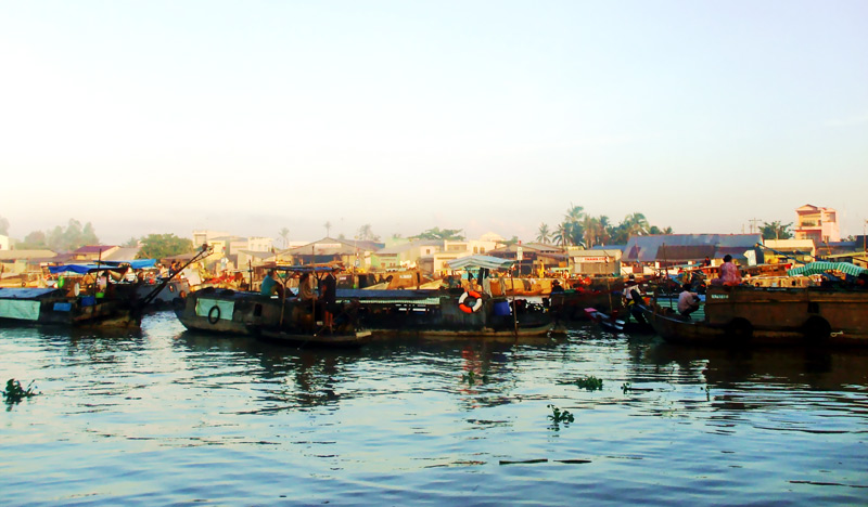 Chợ Nổi Long Xuyên, An Giang