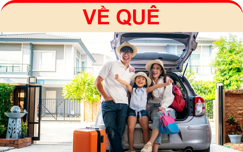Dịch vụ thuê xe vê quê có tai xế tại Thuê Xe Liên Tỉnh