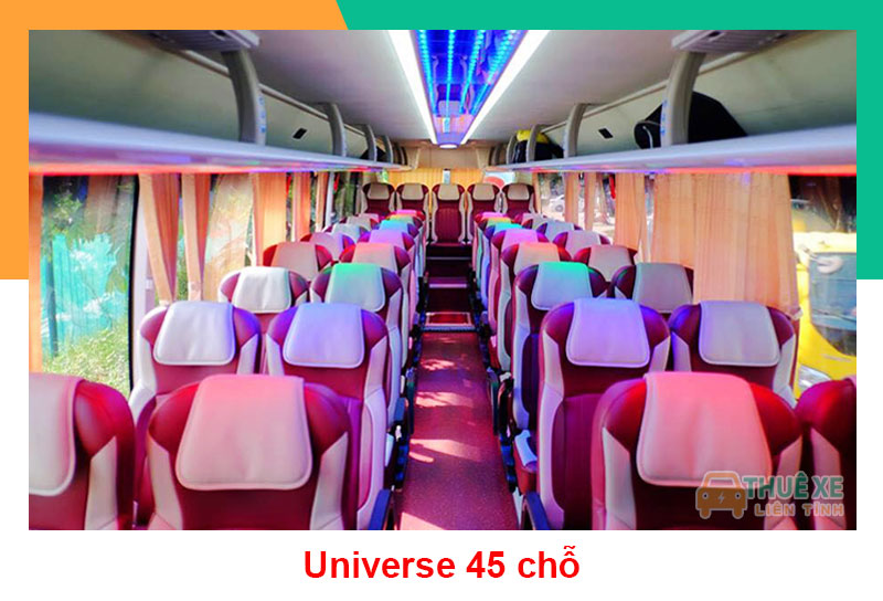Thuê xe 45 chỗ universe có tài