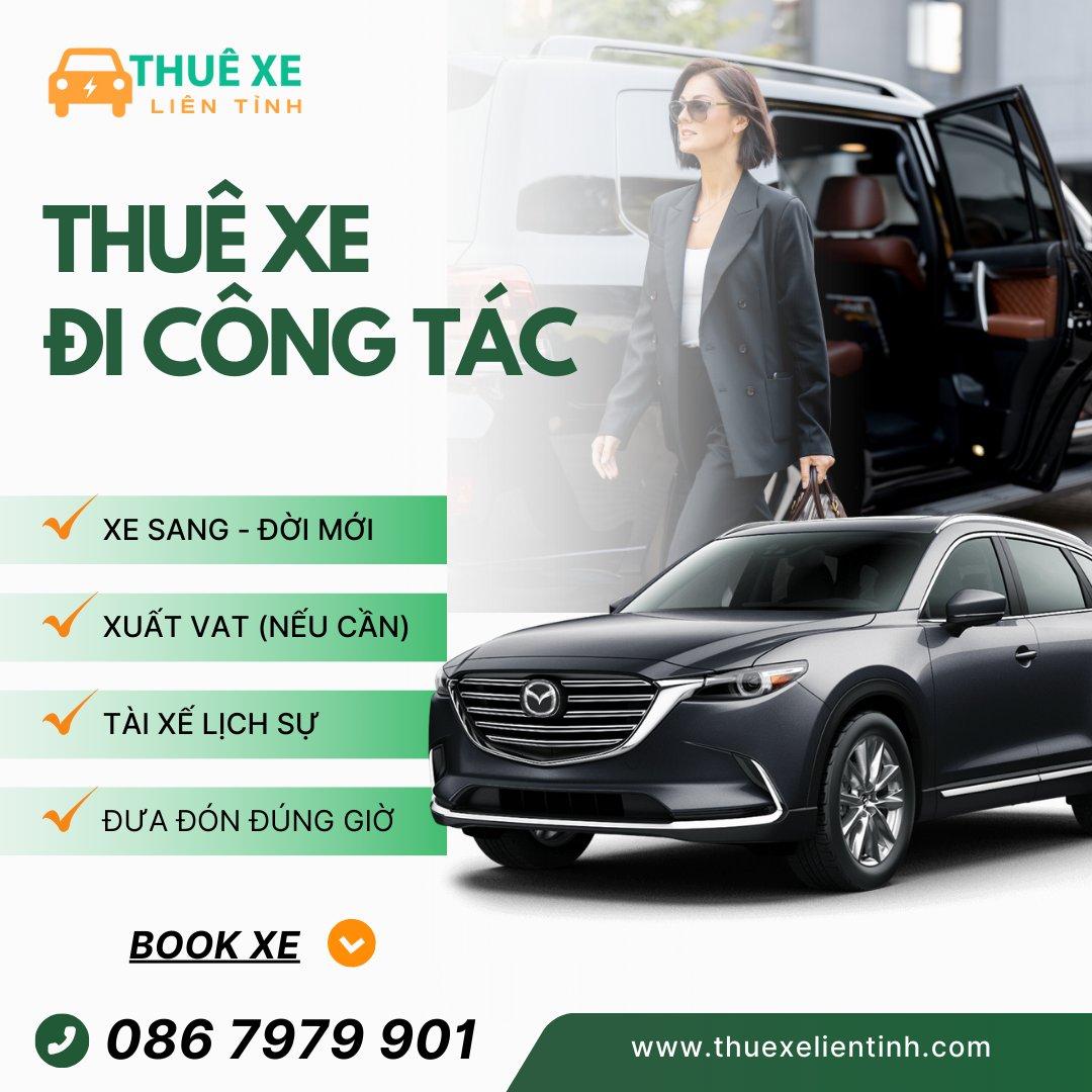 Thuê Xe Liên Tỉnh hỗ trợ doanh nghiệp công nợ 5 đến 7 ngày, chính sách hợp tác giá tốt
